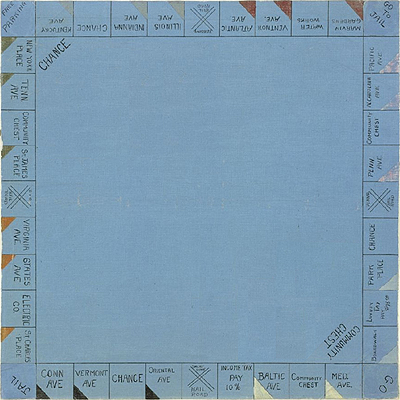 monopoly oilcloth - Circa 1933
